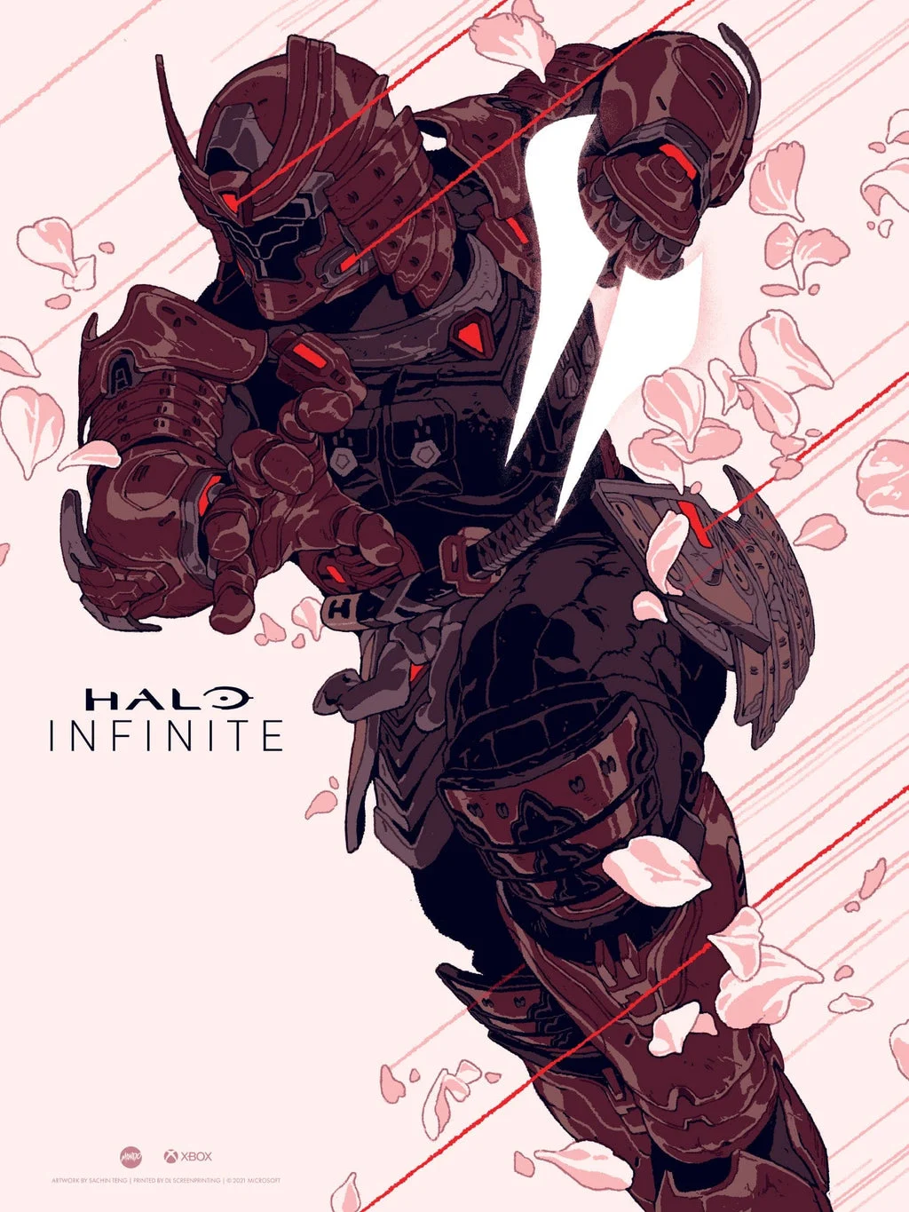 Halo Infinite: Yoroi Spartan Poster - Sachin Teng