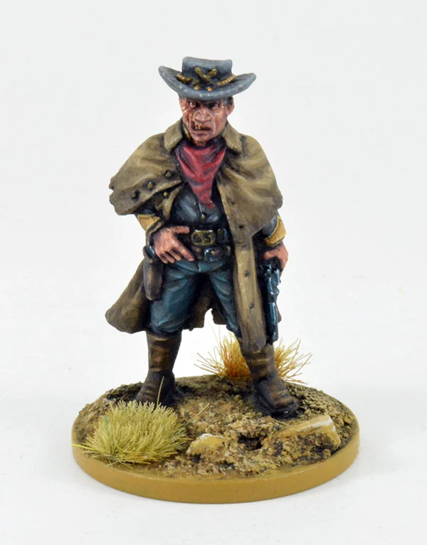 Dead Man’s Hand Jonah "The Scarred Man" 28 mm Scale Model Metal Figure - Great Escape Games