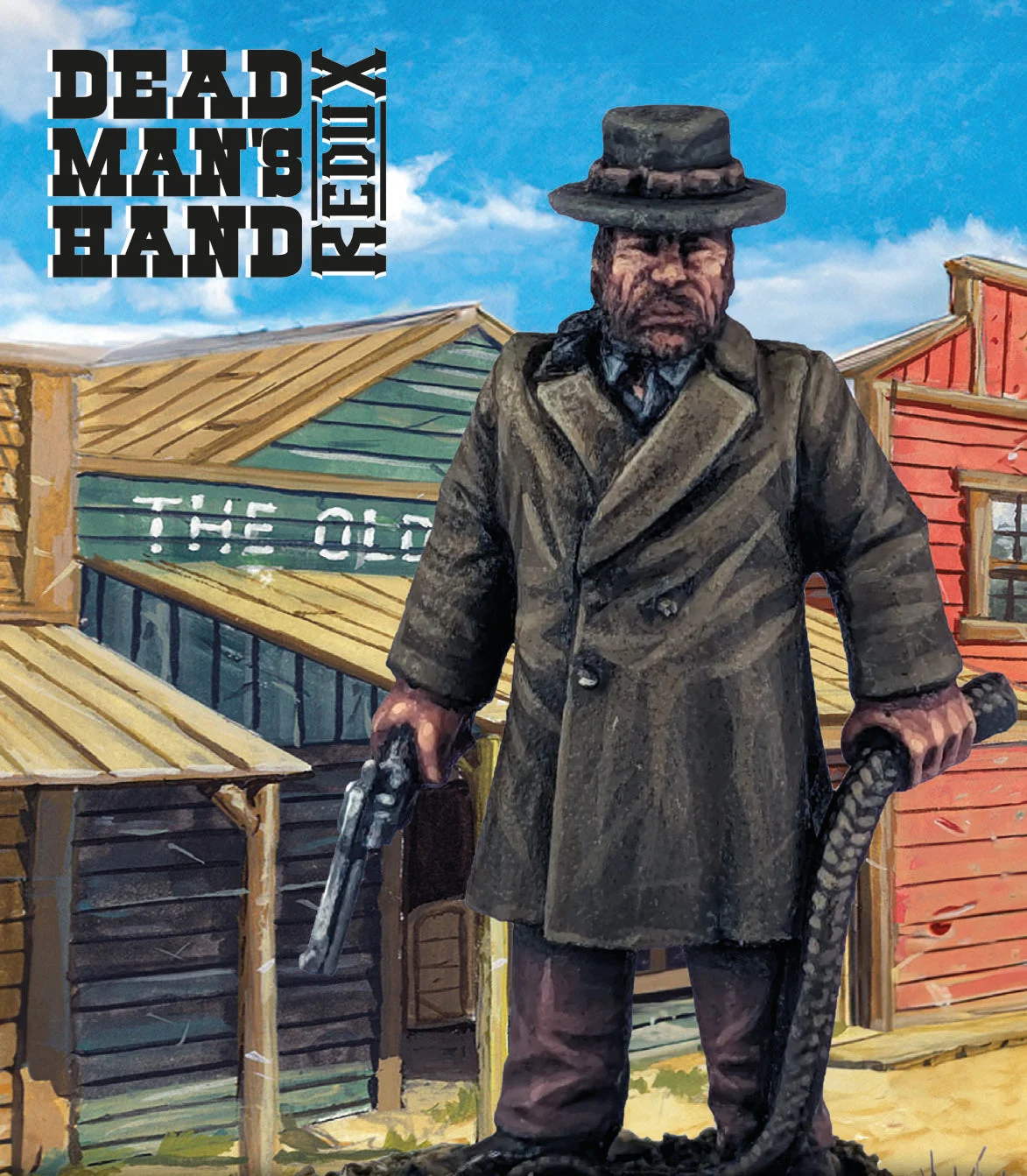 Dead Man’s Hand The Stranger 28 mm Scale Metal Figures - Great Escape Games