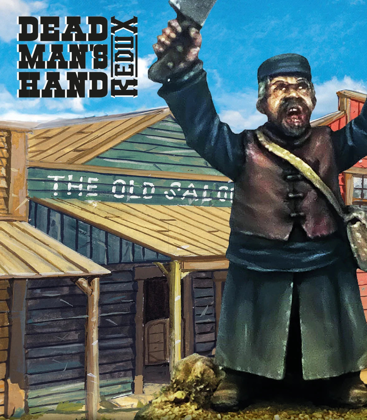 Great Escape Games Dead Man’s Hand The Tong 28mm Scale Metal Figures