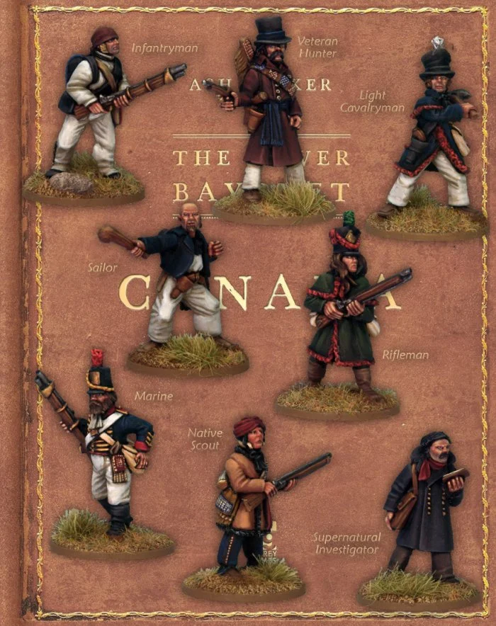 The Silver Bayonet: United States Unit, 28mm Scale Metal Figures - North Star Military Figures