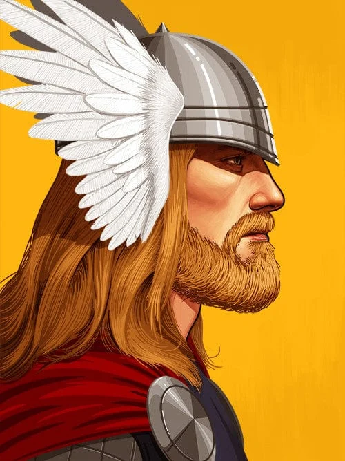 Thor (Bearded) - Mike Mitchell