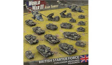 15mm British Starter Force: Challenger Armoured Squadron - TBRAB03