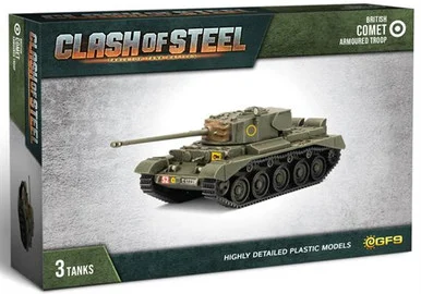 Clash of Steel: Comet Armoured Troop - Battlefront Miniatures - BFM