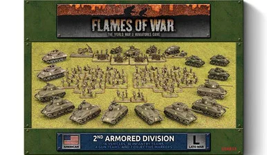 2nd Armored Division Army Deal - Battlefront Miniatures - BFM