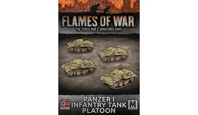 15mm Panzer 1 Infantry Tank Platoon - GBX188