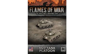 15mm M27 Tank Platoon - UBX95