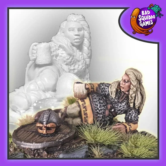 Time for Beer 28 mm Scale Model Metal Figure - Bad Squiddo Games