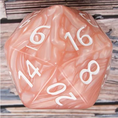 Foam Brain Games 5113 55mm Titan D20 - Beige Pearl