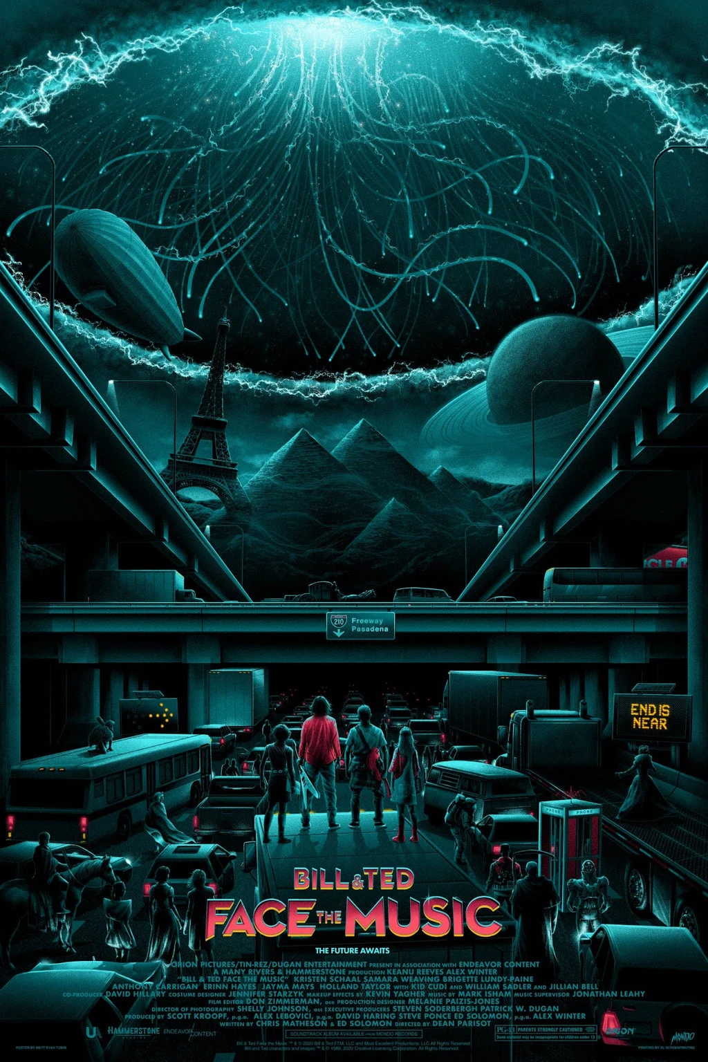 Bill & Ted Face the Music Poster - Matt Ryan Tobin
