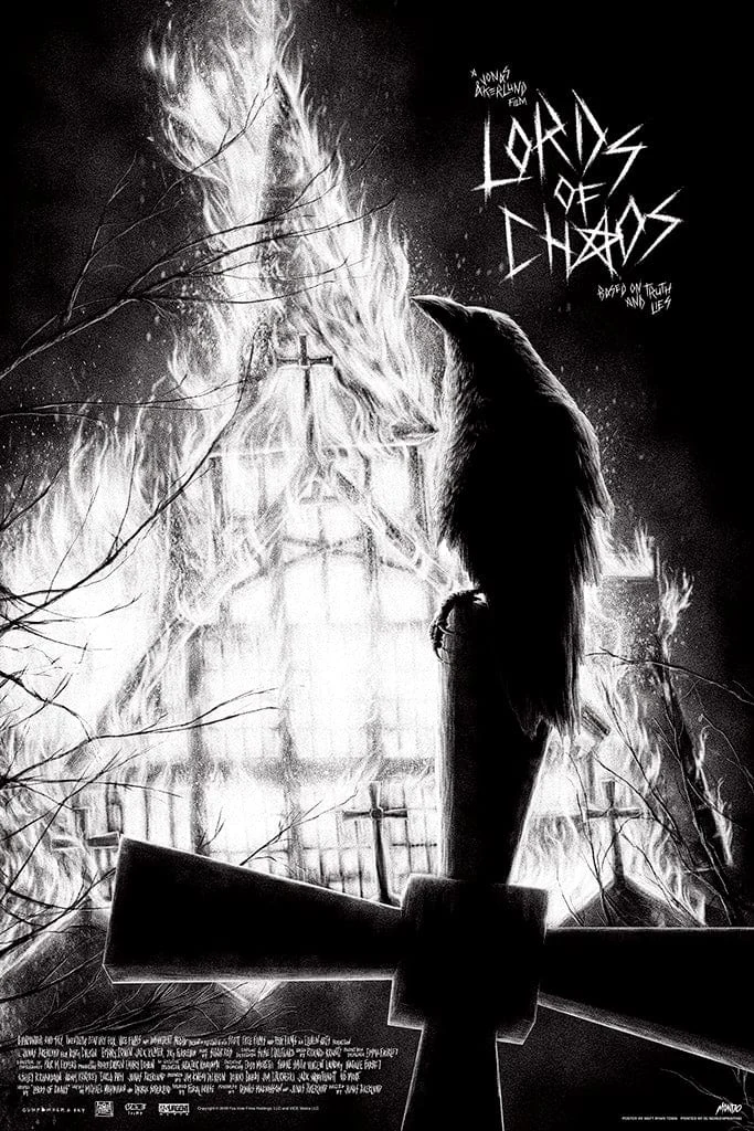 Lords of Chaos (Variant) Poster - Matt Ryan Tobin