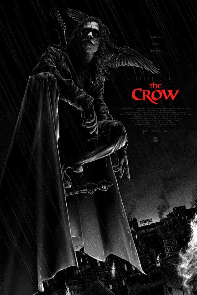 The Crow (Variant) Poster - Matt Ryan Tobin