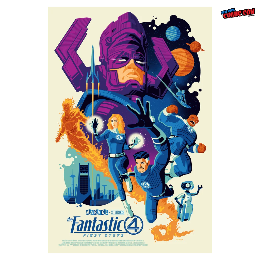 The Fantastic Four: First Steps Poster - Tom Whalen