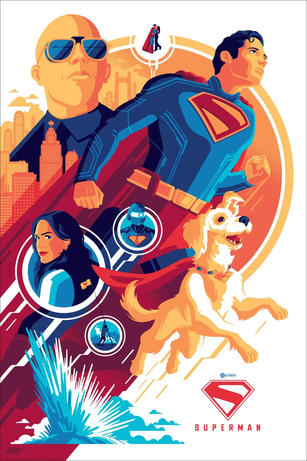 Superman (Timed Edition) Poster - Tom Whalen