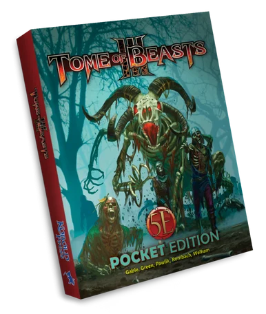 Kobold Press 9504 Tome of Beasts 3 Pocket Edition