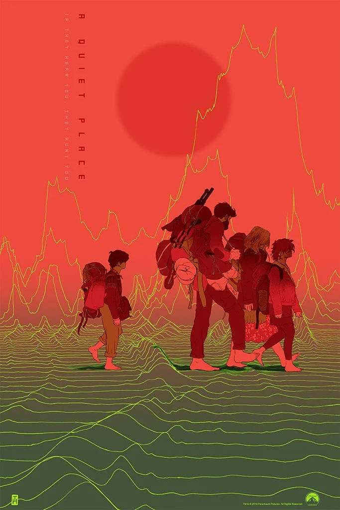 A Quiet Place Poster - Tomer Hanuka