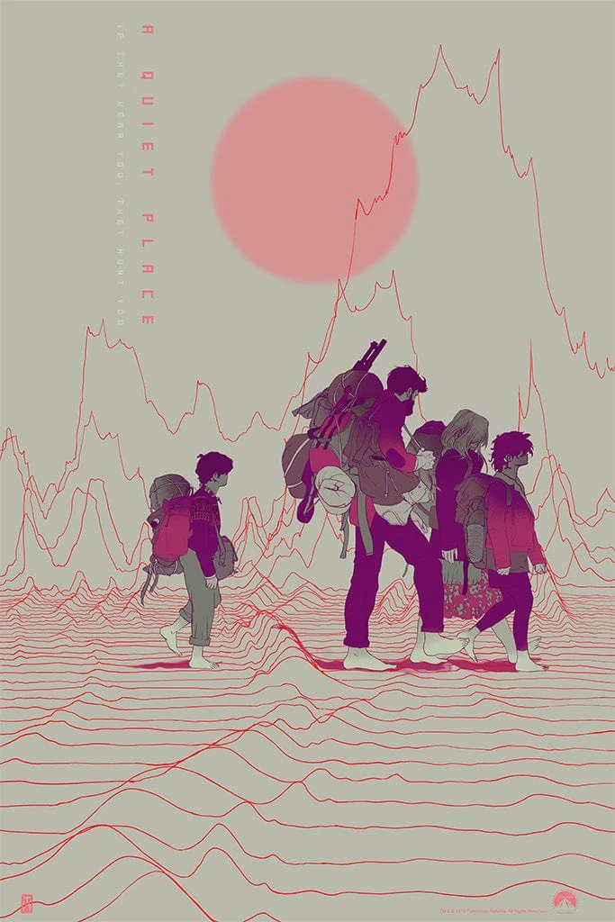 A Quiet Place (Variant) Poster - Tomer Hanuka