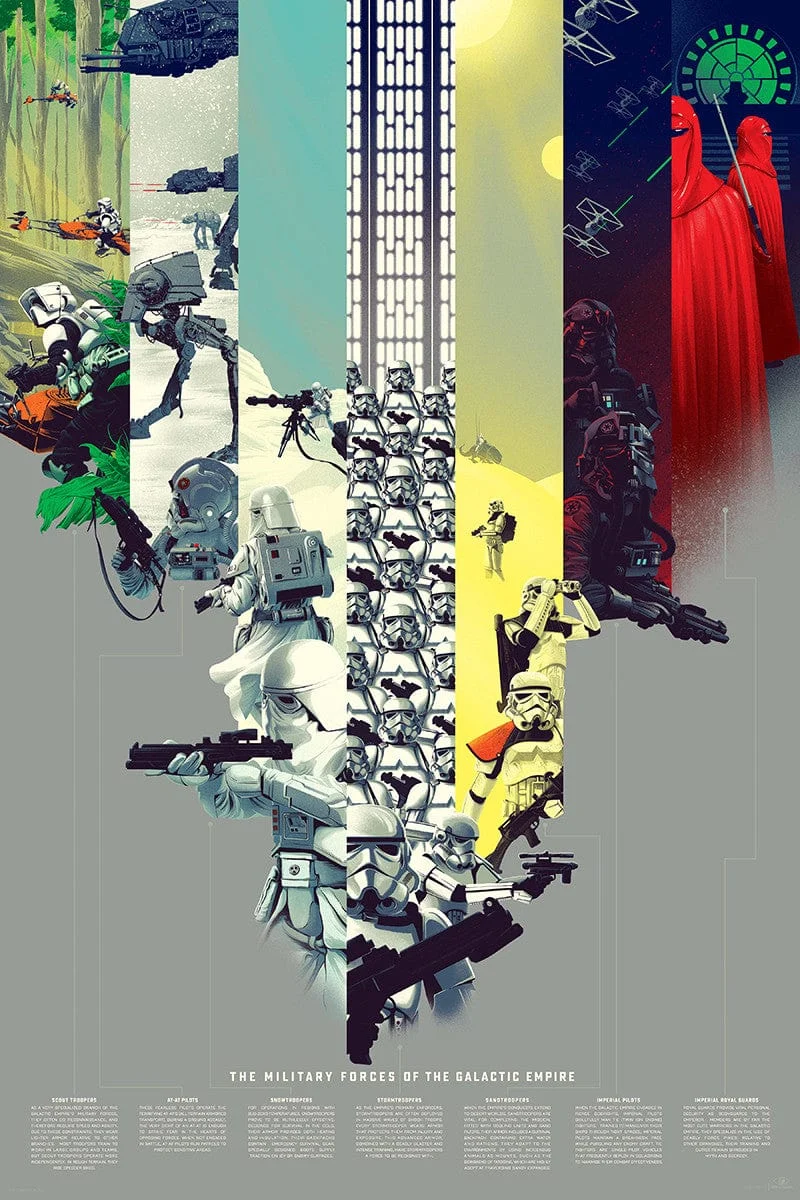 The Military Forces of the Galactic Empire - Kevin Tong