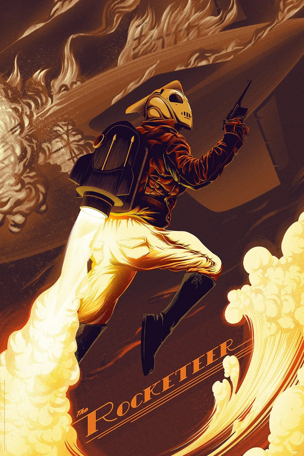 The Rocketeer (Variant) - Kevin Tong