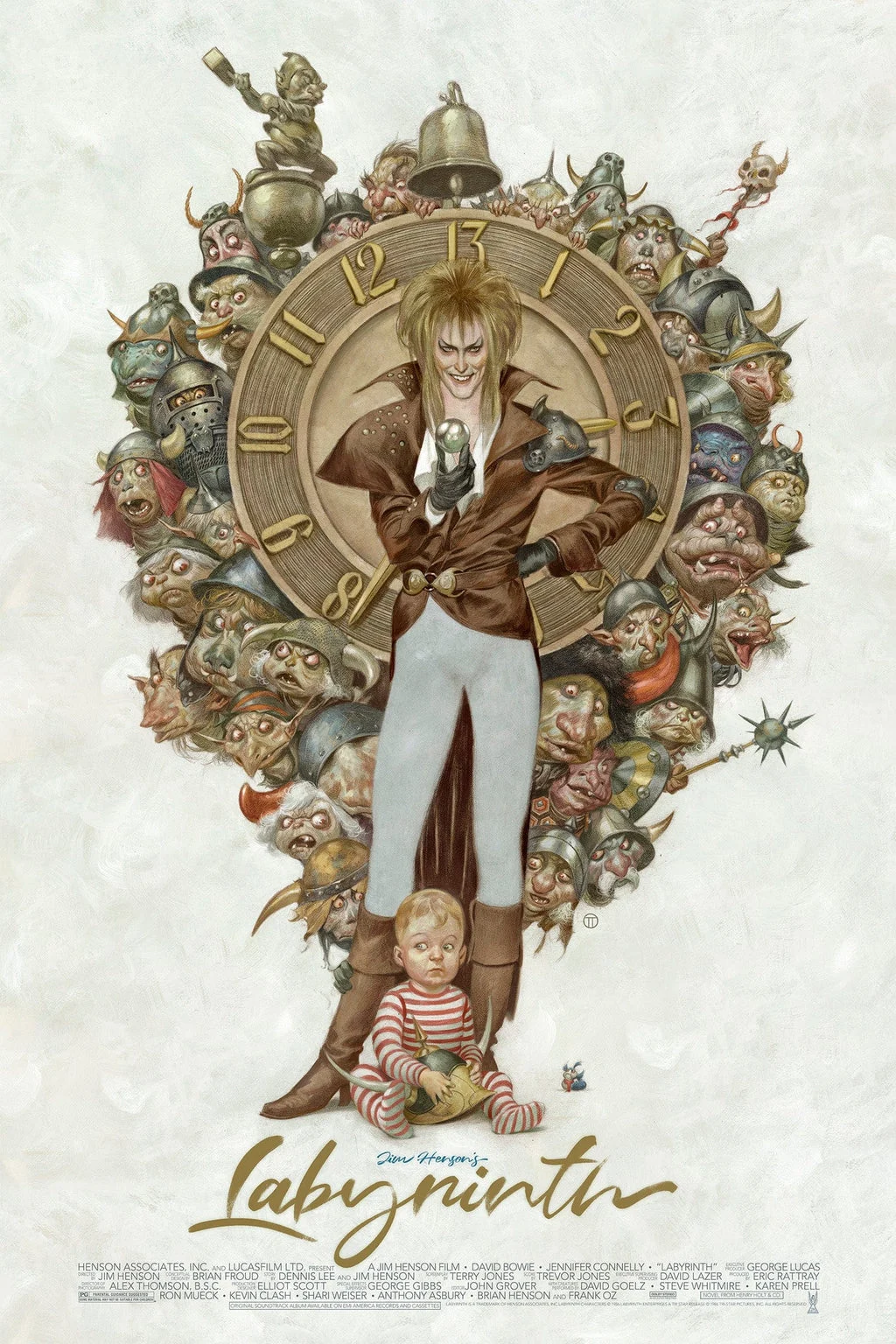 Labyrinth Screenprinted Poster - Julian Totino Tedesco