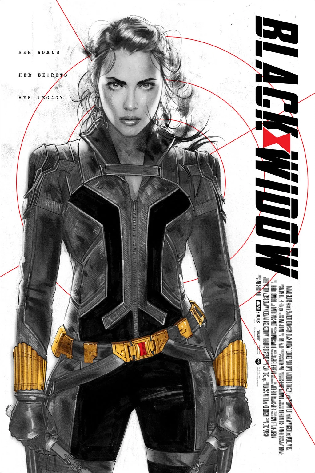 Black Widow Poster - Tula Lotay