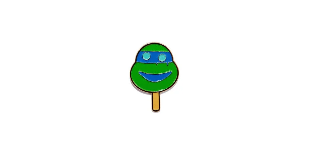 Leonardo Turtle Pop Enamel Pin - Mondo