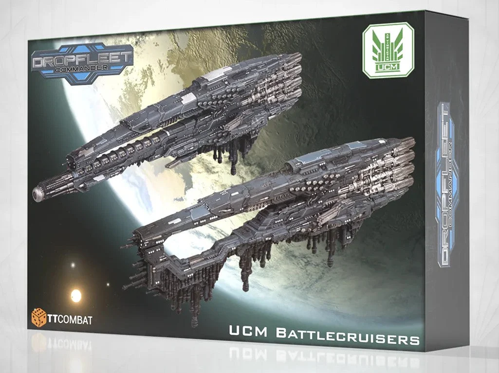 Dropfleet Commander UCM Battlecruisers - TTCombat