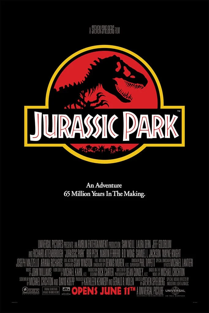 Jurassic Park (English) Poster - Bruce Yan