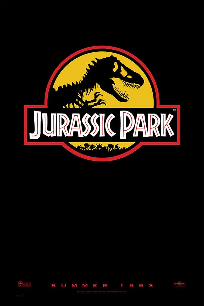 Jurassic Park Teaser Poster - Bruce Yan