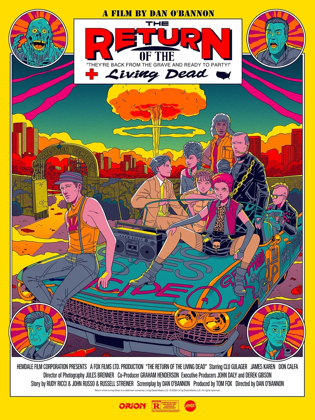 The Return of the Living Dead Poster - Utomaru