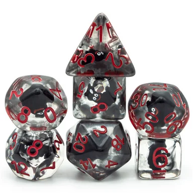Foam Brain Games 2245 Vampire Bats RPG Dice Set - FoamBrain