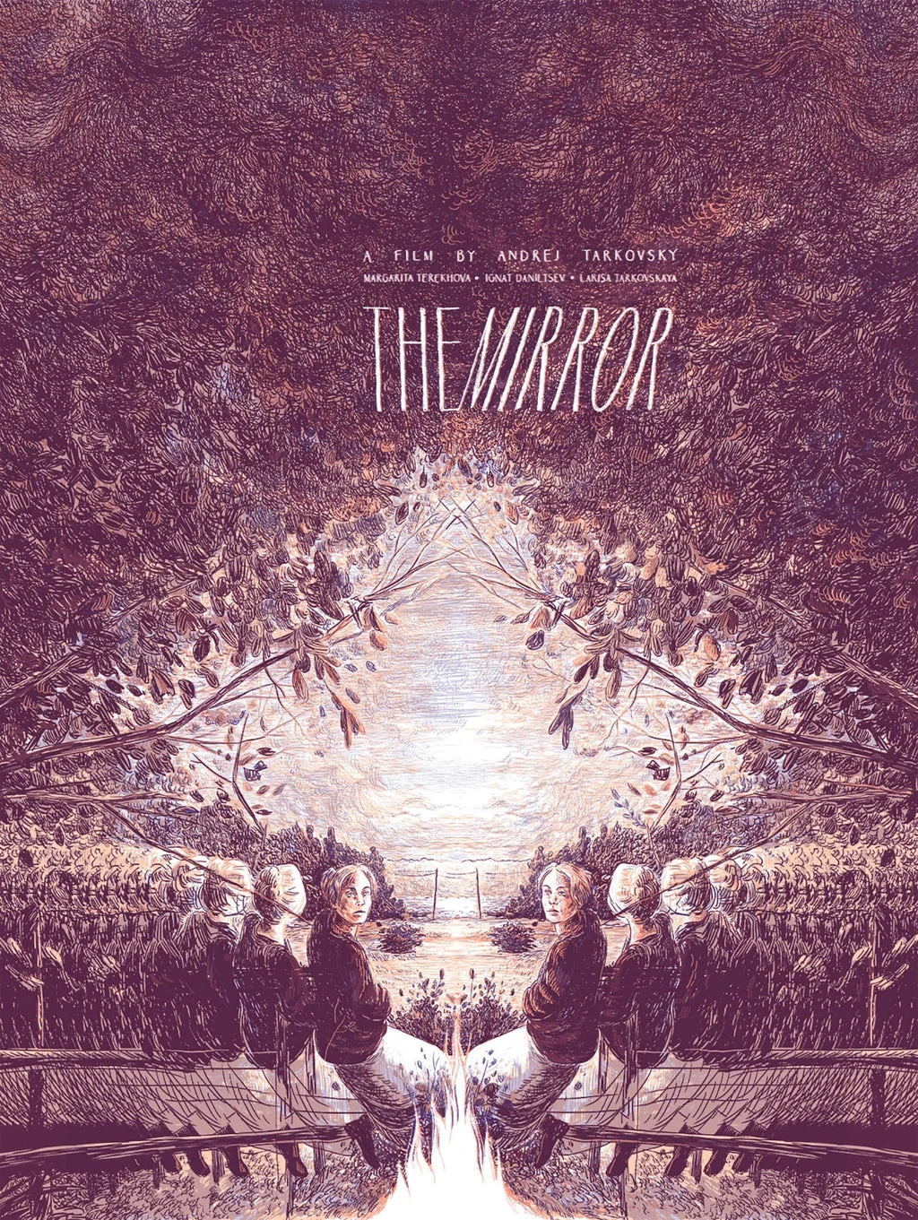Black Dragon Press x Mondo #12: The Mirror (Dream Variant) - Wesley Allsbrook