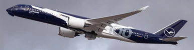 Lufthansa Airbus A350-941 Reg: D-AIXL "100th Anniversary" WB4075 1:400