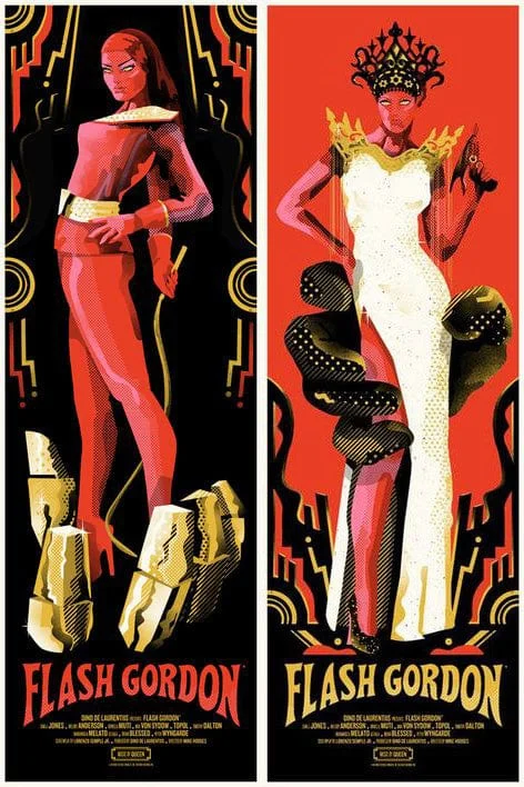 Flash Gordon – Aura/Dale One Sheet - We Buy Your Kids