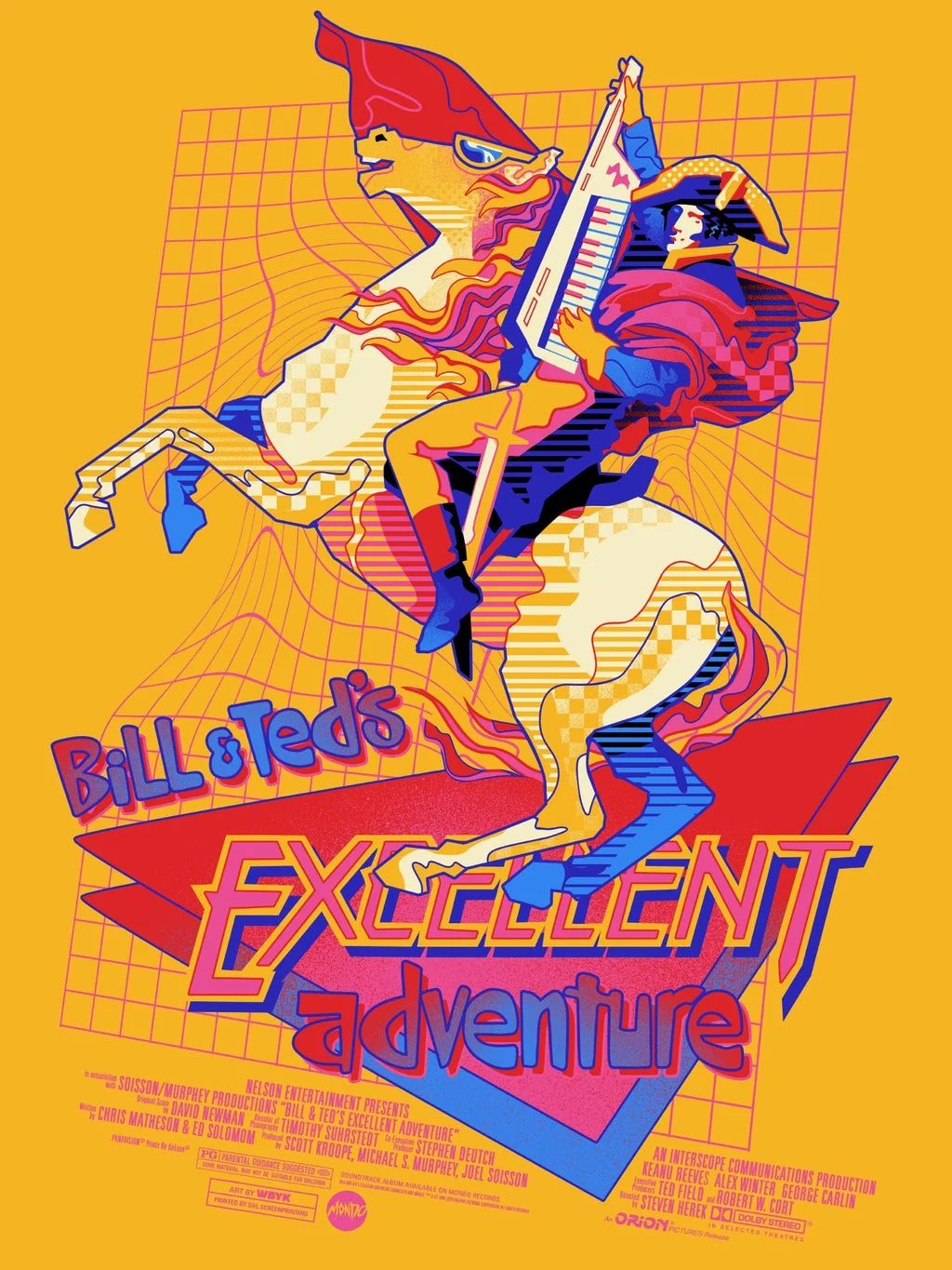 Bill & Ted's Excellent Adventure Poster - We Buy Your Kids