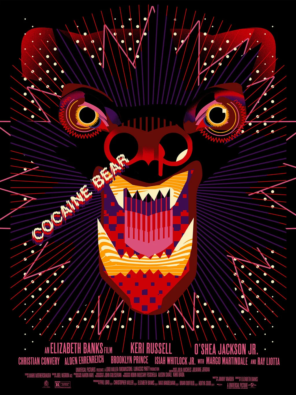 Cocaine Bear Poster - We Buy Your Kids