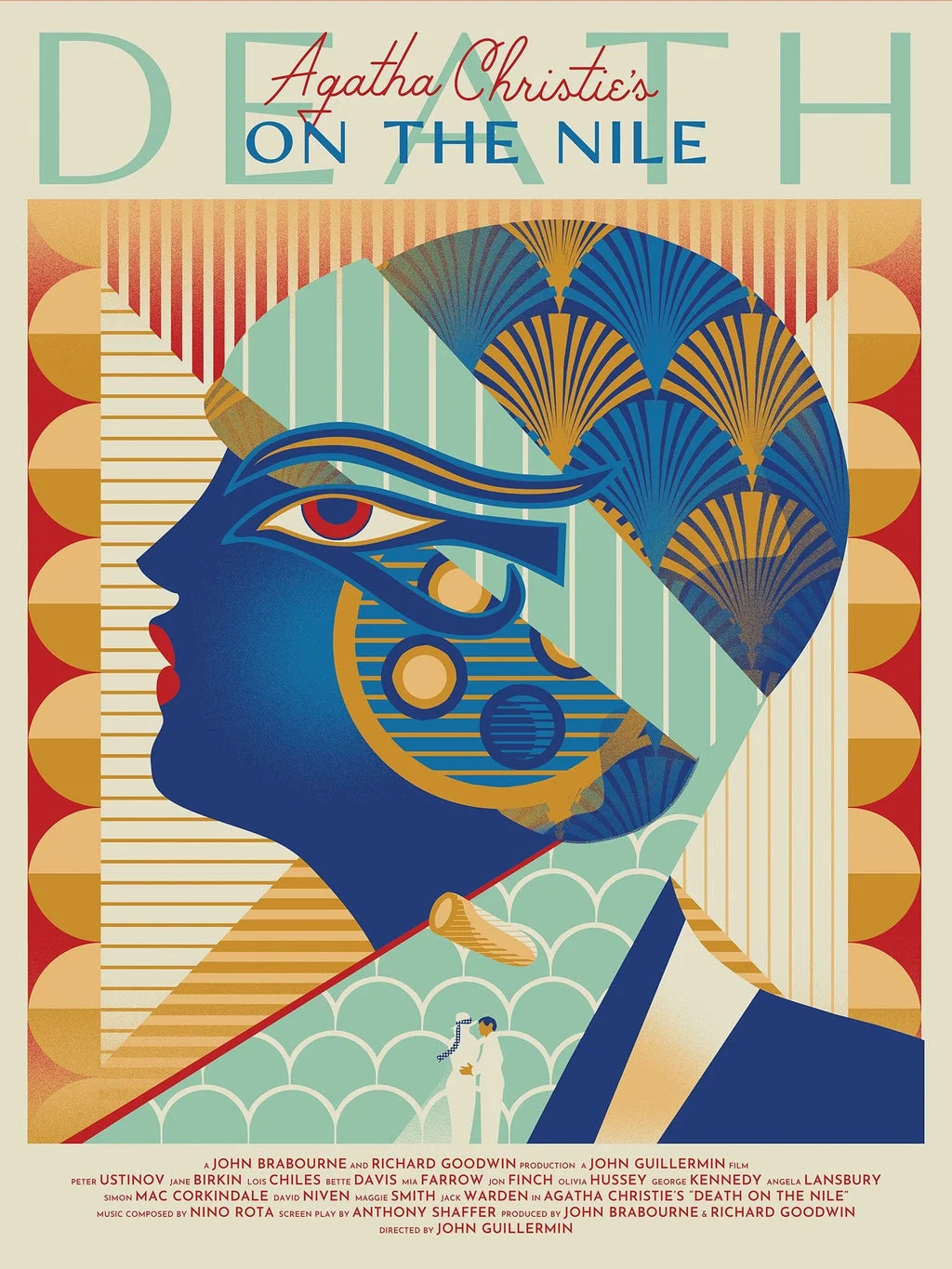 Black Dragon Press x Mondo #30: Death on the Nile Poster - We Buy Your Kids