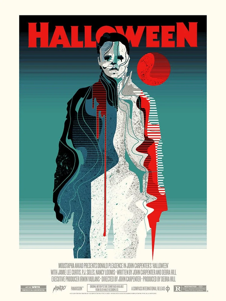 Halloween Screenprinted Poster - We Buy Your Kids