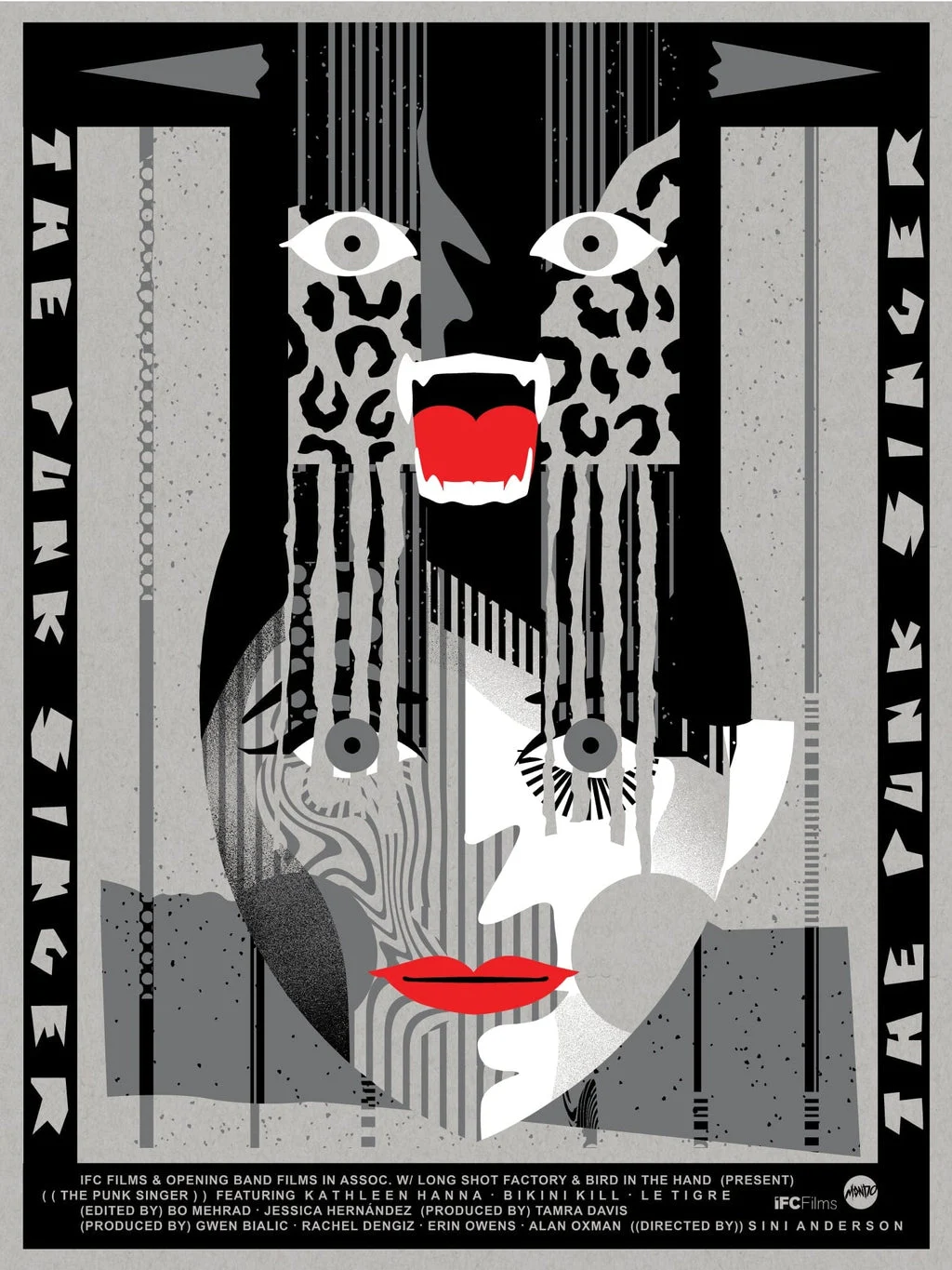 The Punk Singer (Silver Grey) Poster - We Buy Your Kids