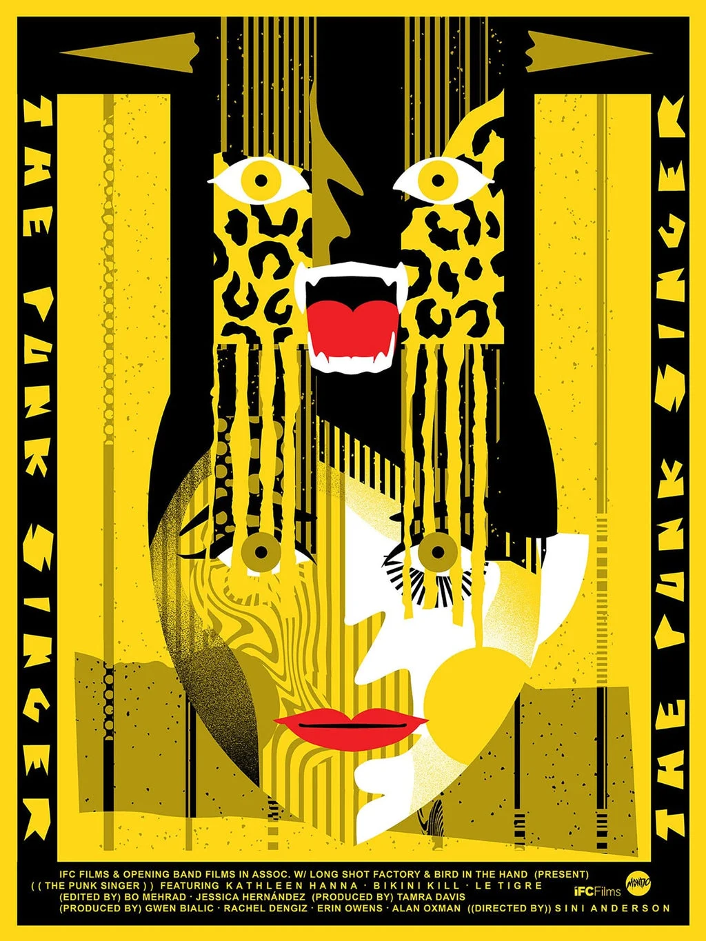 The Punk Singer (Shocking Yellow) Poster - We Buy Your Kids