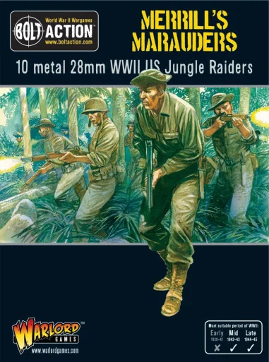 Bolt Action: Americans - Merrill's Marauders