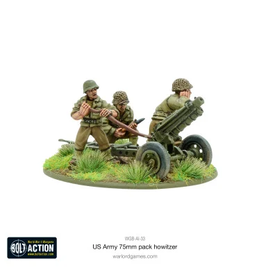 Bolt Action: Americans - US Army 75mm Howitzer Metal