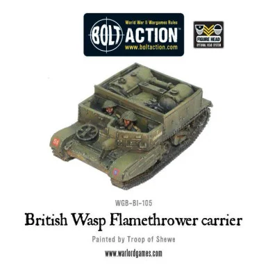 Bolt Action: British - WASP Flamethrower Carrier