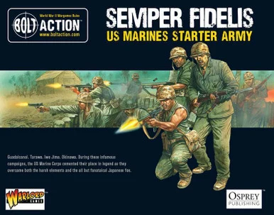 Bolt Action: Americans - US Marine Corps Starter Army