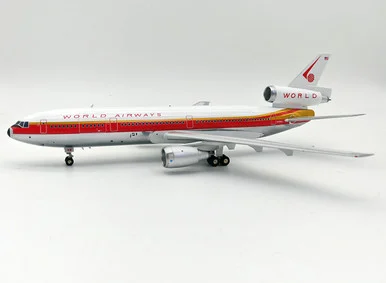 World Airways DC-10-30CF N108WA With Stand IF103WA1123P 1:200