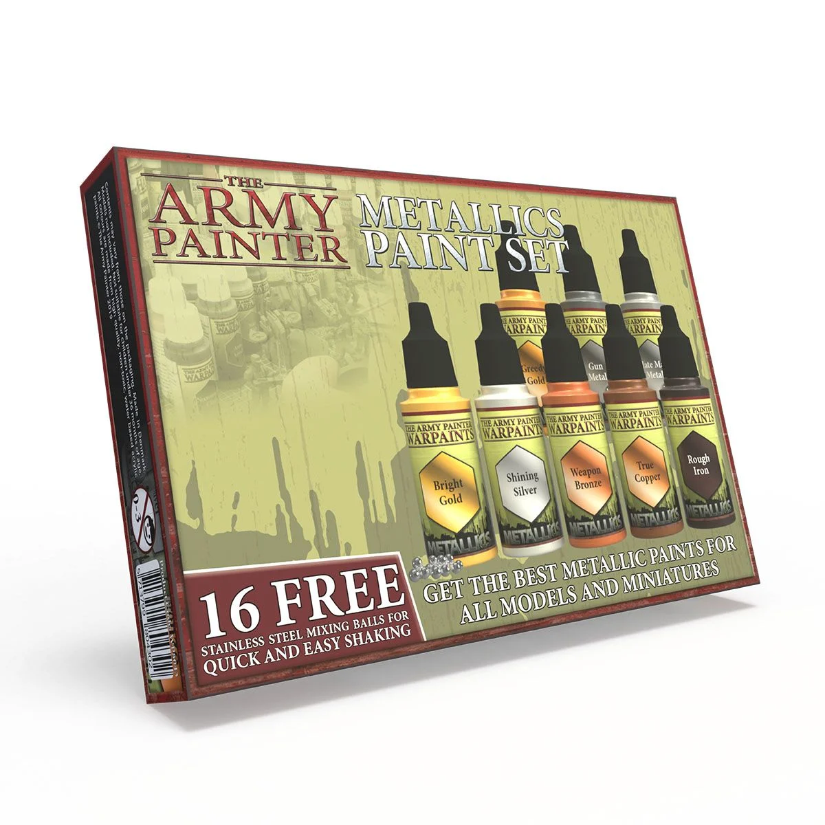 Warpaints Metallics Paint Set - The Army Painter