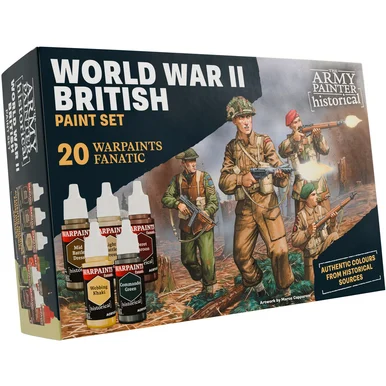 Warpaints Fanatic: Historical - WWII British Paint Set