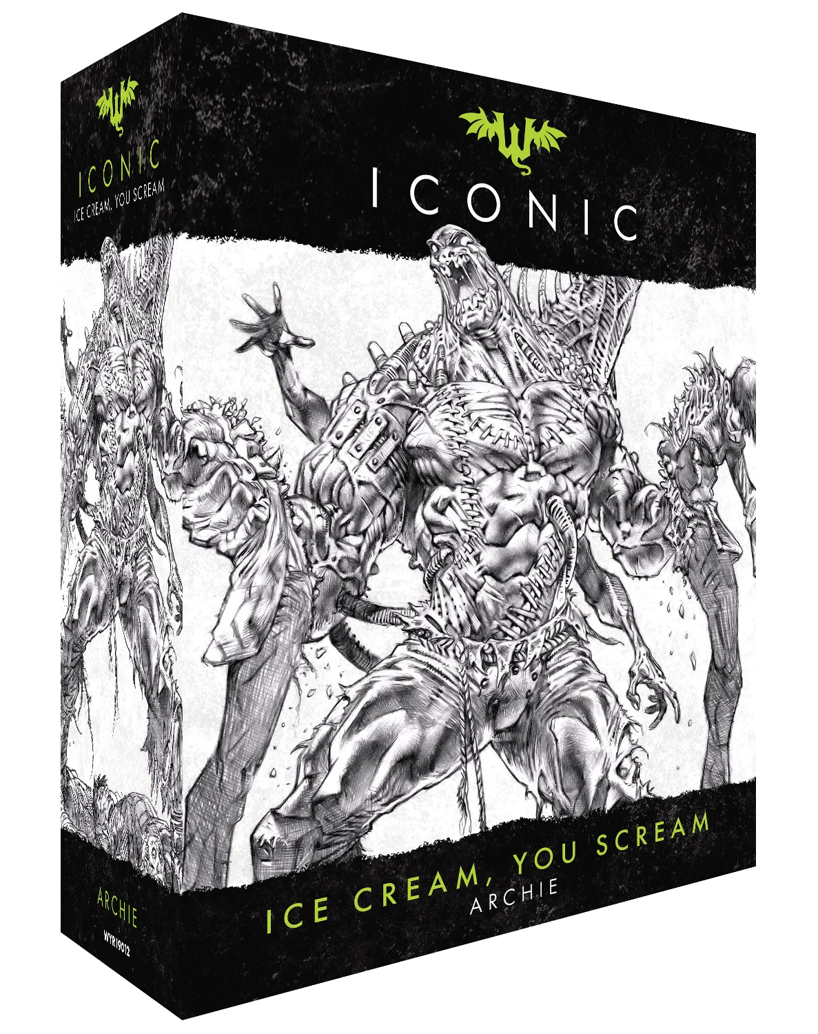 Malifaux (M3E) Iconic “Ice Cream, You Scream – Archie”, 32 mm Scale Model Plastic Figure - Wyrd Games