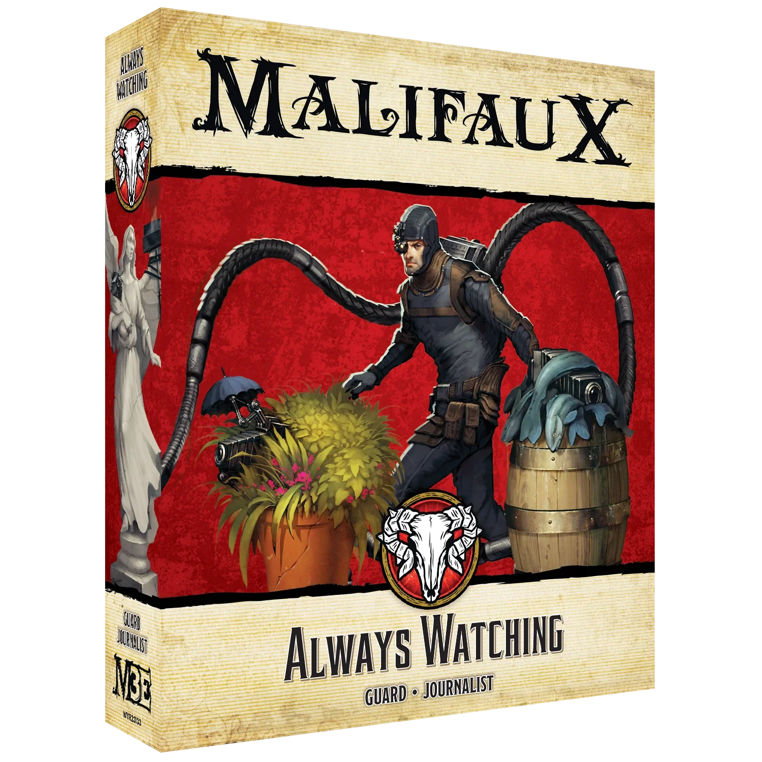 Malifaux (M3E) The Guild “Always Watching” 32 mm Scale Model Plastic Figures - Wyrd Games