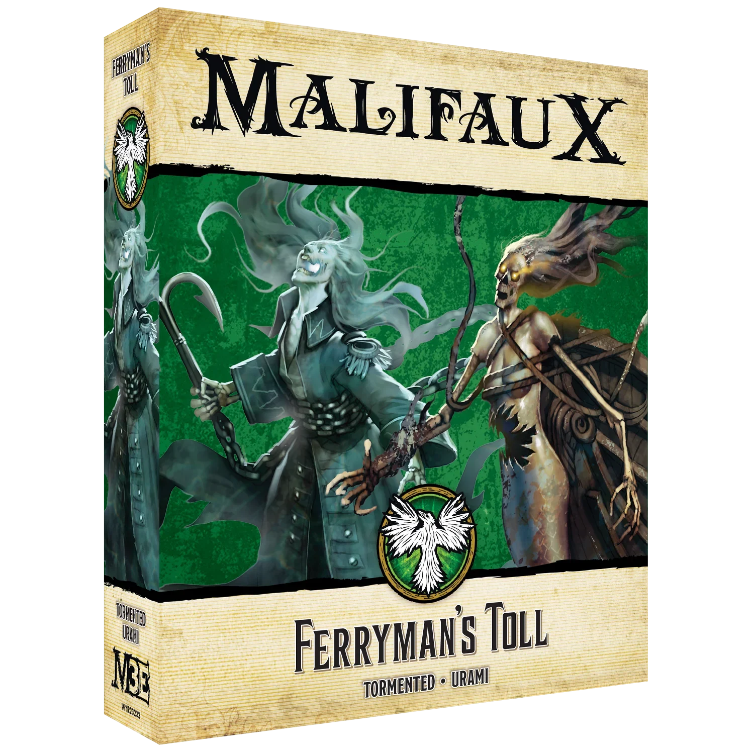 Malifaux (M3E) The Resurrectionist “Ferryman’s Toll”, 32 mm Scale Model Plastic Figures - Wyrd Games